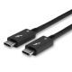 5. Lindy 31120 kabel Thunderbolt 1 m 40 Gbit/s Czarny