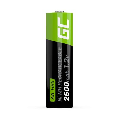 3. GREEN CELL AKUMULATORKI PALUSZKI 4X AA R6 2600MAH
