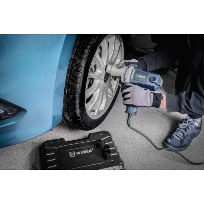 9. Klucz udarowy elektryczny 800 Nm 1/2” do kół walizka W33250 WUBER