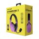10. Słuchawki dla graczy Hyperpunk 3 Wireless bezprzewodowe fioletowe