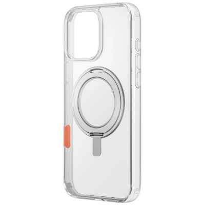 3. Etui UNIQ Swivix 360 Rotating Kickstand na iPhone 16 Pro Max - przezroczyste