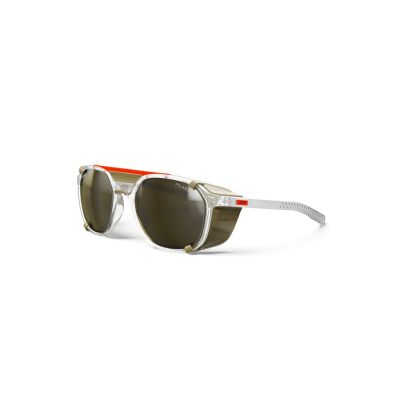 Okulary polaryzacyjne Julbo Slack Cover - Polarized 3+ - shiny crystal/camel