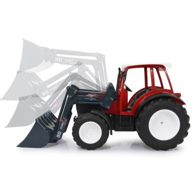 14. Jamara Lindner Geotrac z ładowaczem czołowym 1:16 2.4GHz - Ładowacz czołowy - Silnik elektryczny - 1:16 - Gotowy do użycia (RTR) - Czerwony - Biały - Chłopiec