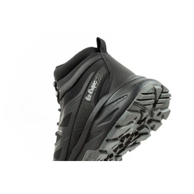 7. Lee Cooper buty męskie zimowe trekkingowe ocieplane wodoodporne czarne