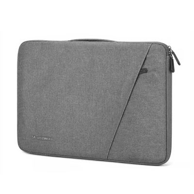 Torba na laptop Wozinsky WTNP-17G 17" z chowaną rączką - szara