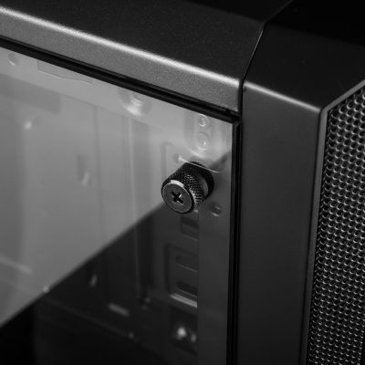 9. Obudowa MODECOM Oberon Pro Glass AT-OBERON-PG-10-000000-0002 (ATX, ITX, Micro ATX; kolor czarny)