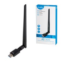 Karta sieciowa CUDY WU1400 AC1300 USB 3.0 Antena zew. 5dbi