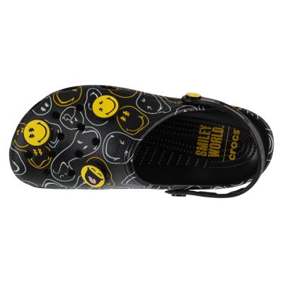 3. Crocs Classic Smiley Clog 211693-90H Czarne 38/39