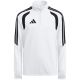 8. Bluza dla dzieci adidas Tiro 26 League Training Top biała KC3696