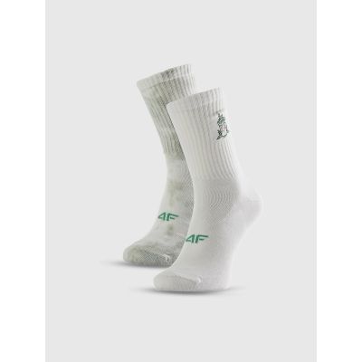 Skarpetki długie (2-pack) damskie 4F 4FRSS26USOCF657-42S