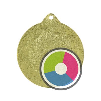 2. Medal  z nadrukiem luxor jet