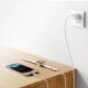 10. Joyroom 2 w 1 kabel lightning i ładowarka indukcyjna do Apple Watch 1.5m biały (S-IW012)