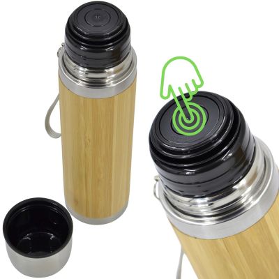 4. TERMOS TERMICZNY 420ML BAMBUS STAMINA