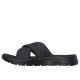 6. Skechers damskie Japonki GO WALK FLEX SANDAL IMPRESSED 141420 BKGY