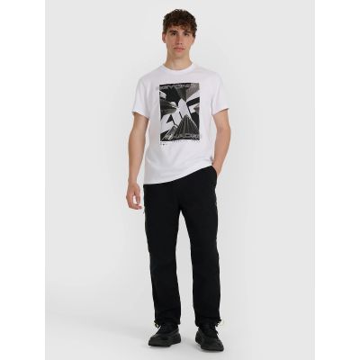 6. T-shirt męski 4F 4FRAW25TTSHM3258-10S