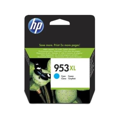 5. Tusz HP niebieski HP 953XL, HP953XL=F6U16AE, 1600 str.,20 ml.