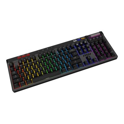 4. MSI STRIKE PRO WIRELESS klawiatura Gaming USB + Bluetooth QWERTY US English Czarny