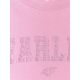 8. T-shirt loose z nadrukiem dziewczęcy 4F 4FJRSS26TTSHF3453-56S