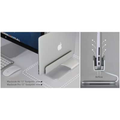 2. Rain Design mTower Podstawka na notebooka Srebrny 43,2 cm (17")
