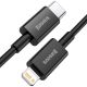 2. Kabel Baseus Superior Series 20W USB-C - Lightning z Power Delivery 2m - czarny