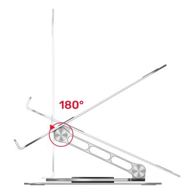 11. UNITEK PODSTAWKA POD LAPTOPA REGULOWANA 360° 10-16''