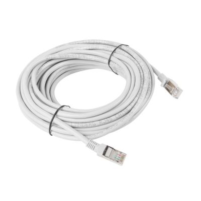 2. Patchcord UTP Lanberg PCU5-10CC-1000-S (RJ45 - RJ45 ; 10m; UTP; kat. 5e; kolor szary)