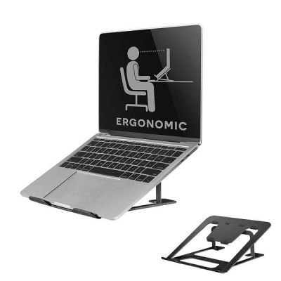18. Neomounts NSLS085BLACK stojak na laptop Podstawka na notebooka Czarny 43,2 cm (17")