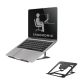 18. Neomounts NSLS085BLACK stojak na laptop Podstawka na notebooka Czarny 43,2 cm (17")