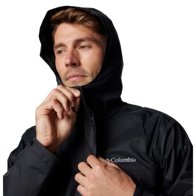 4. Columbia Watertight II Rain Jacket 1533898012 Czarne L