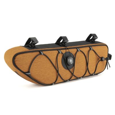 2. Torba pod ramę 2L Rockbros TL003 ROAD TO SKY wodoodporna – pomarańczowa