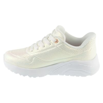 2. Skechers Uno Lite Ease Slip-ins 310425L-WHT Białe 30