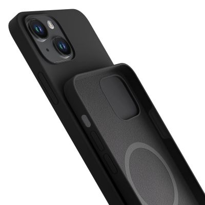 5. Etui 3mk Hardy Silicone MagCase na iPhone 14 Plus - szare