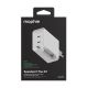 7. mophie Speedport 67 Uniwersalne Biały Prąd przemienny Szybkie ładowanie Wewnętrzna