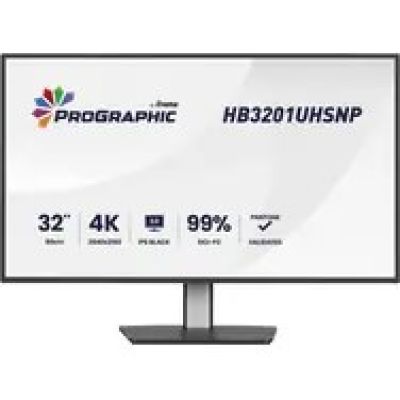 19. iiyama ProGraphic HB3201UHSNP-B1 monitor komputerowy 80 cm (31.5") 3840 x 2160 px Czarny