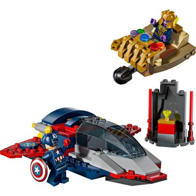 15. LEGO Marvel 76319 Kapitan Ameryka kontra Thanos