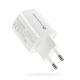 6. EVERACTIVE ŁADOWARKA SIECIOWA GAN 1 X USB ORAZ 1 X USB-C QUICK CHARGE 4.0 45W BIAŁA SC-450Q