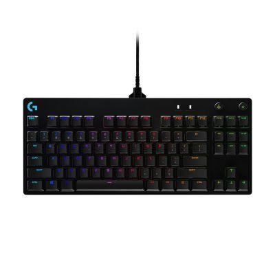 Klawiatura Logitech G915 LIGHTSPEED WRLS RGB MECH KB/GL CLICKY - CARBON US INTL