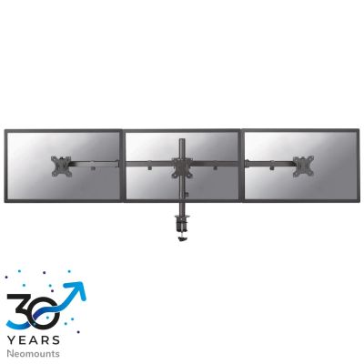 10. Neomounts FPMA-D550D3BLACK uchwyt / stojak do monitorów 68,6 cm (27") Biurko Czarny