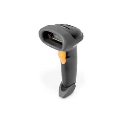 18. DIGITUS CZYTNIK KODÓW KRESKOWYCH PRZEWODOWY USB-RJ45 2M, 1D, STOJAK W ZESTAWIE DA-81001