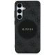 3. Etui Guess 4G Round Patch Classic Logo MagSafe do Samsung Galaxy S25 czarny