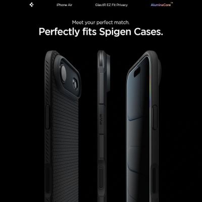 11. Szkło prywatyzujące Spigen Glas.TR EZ Fit 2-pack na iPhone 17 Air