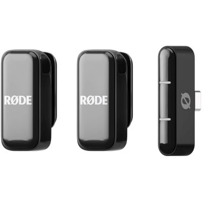 2. RODE Wireless Micro - 2-kanałowy cyfrowy system bezprzewodowy (USB-C, Czarny)