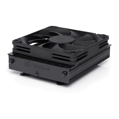 2. Noctua NH-L9A-AM5 CHROMAX.BLACK system chłodzenia komputerów Procesor Chłodnica powietrza 9,2 cm Czarny 1 szt.