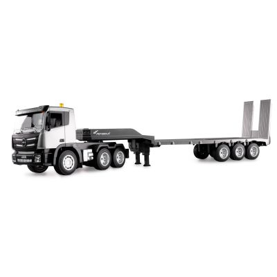 2. Amewi RC Plac budowy G836E Ciągnik z naczepą niskopodwoziową 1:24 RTR
