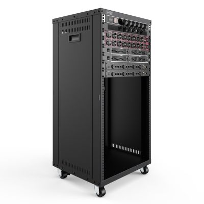 4. Digitus Uniwersalna szafa na urządzenia, 19 cali z kółkami, 21U