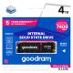2. SSD GOODRAM PX700 M.2 PCIe 4x4 4TB RETAIL