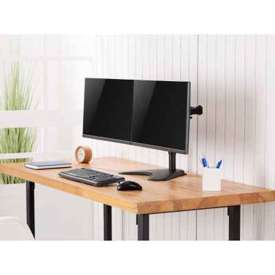6. Equip 650123 uchwyt / stojak do monitorów 81,3 cm (32") Biurko Czarny
