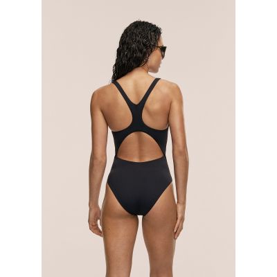6. Kostium kąpielowy CASALL Deep Racerback Swimsuit kolor czarny