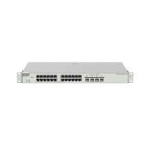 Ruijie Networks RG-NBS5200-24GT4XS-P-V2 przełącznik sieciowy Zarządzany L3 Gigabit Ethernet (10/100/1000) Obsługa PoE 1U Szary