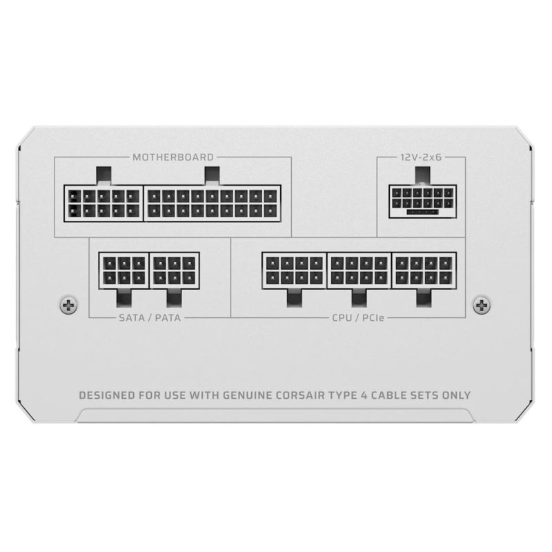 3. Corsair RM Series RM850e moduł zasilaczy 850 W 24-pin ATX ATX Biały